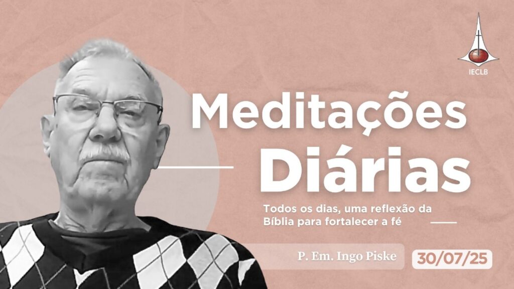 Capa do Video de Meditação Diária