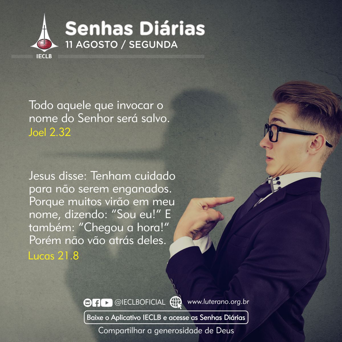 Senhas Diárias 11 08 2025