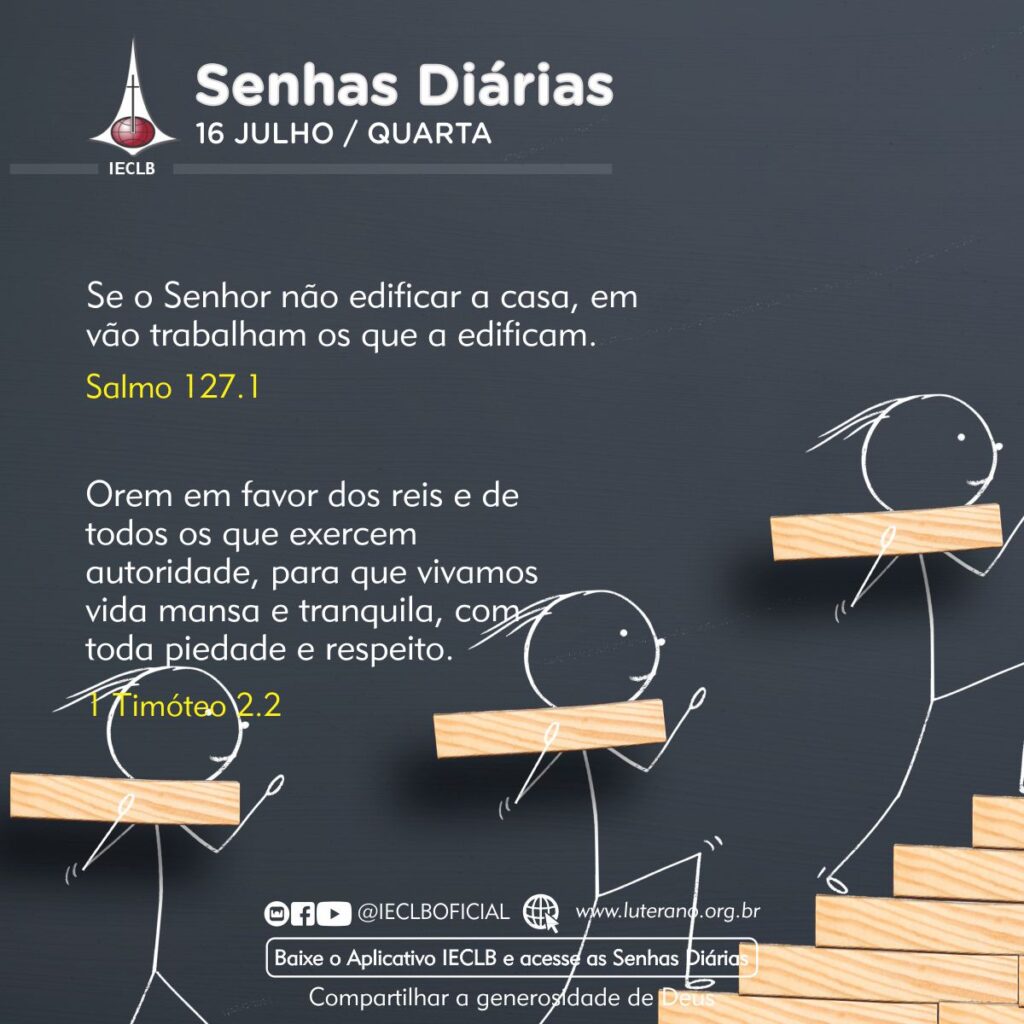Senhas Diárias 16 07 2025