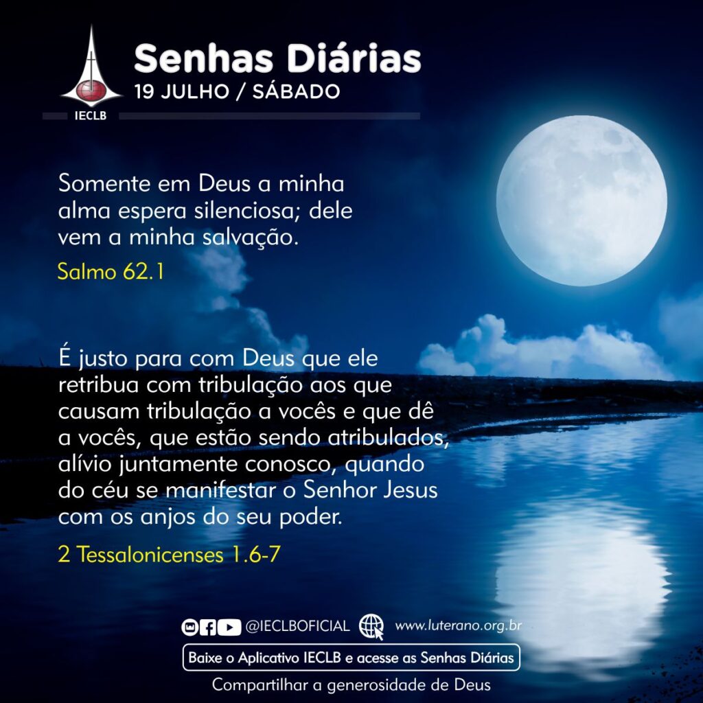 Senhas Diárias 19 07 2025