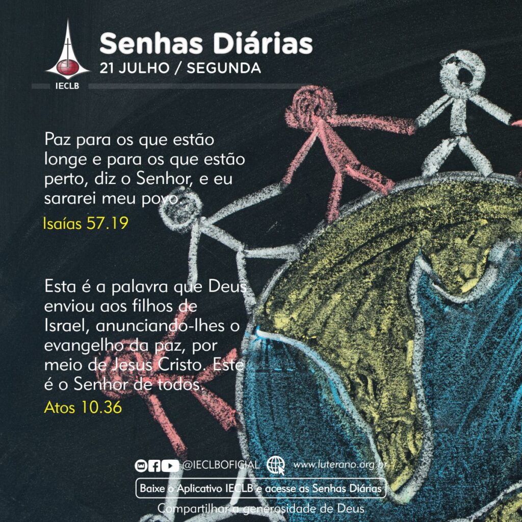 Senhas Diárias 21 07 2025