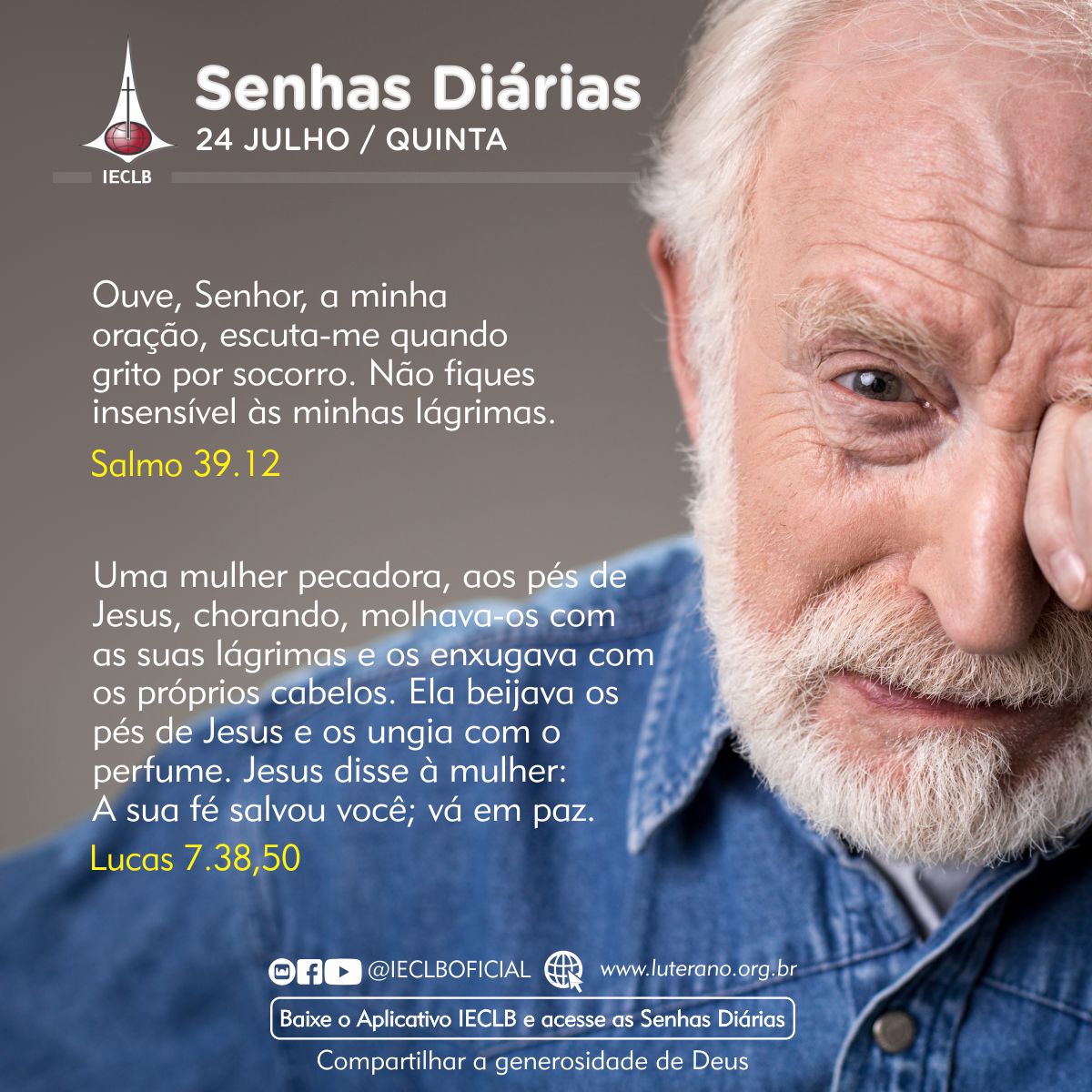 Senhas Diárias 24 07 2025