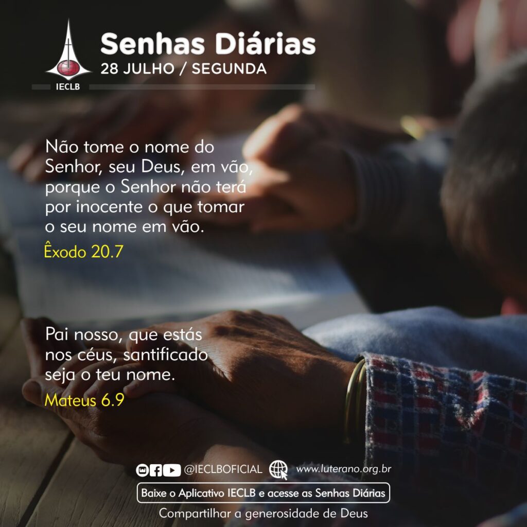 Senhas Diárias 28 07 2025