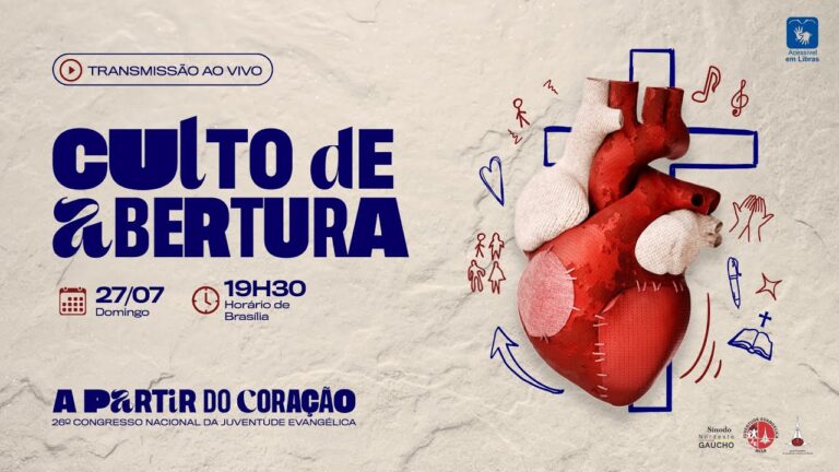 Culto de abertura do 26 congrenaje