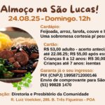 Almoço São Lucas 24.08.25!