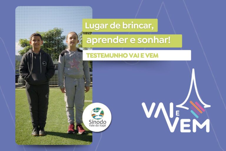 Na IECLB também há lugar para brincar, aprender e sonhar