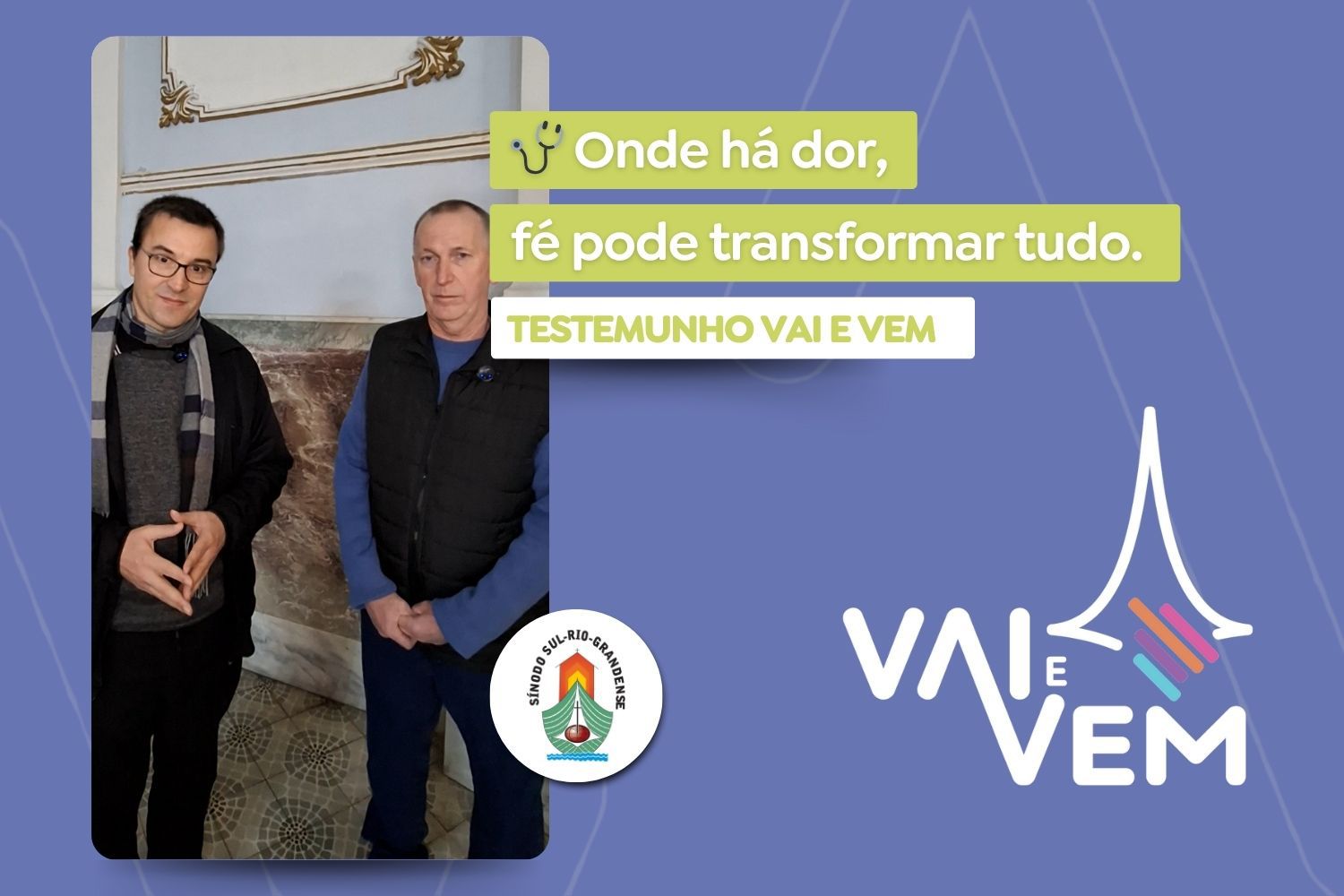 Onde há dor fé pode transformar tudo