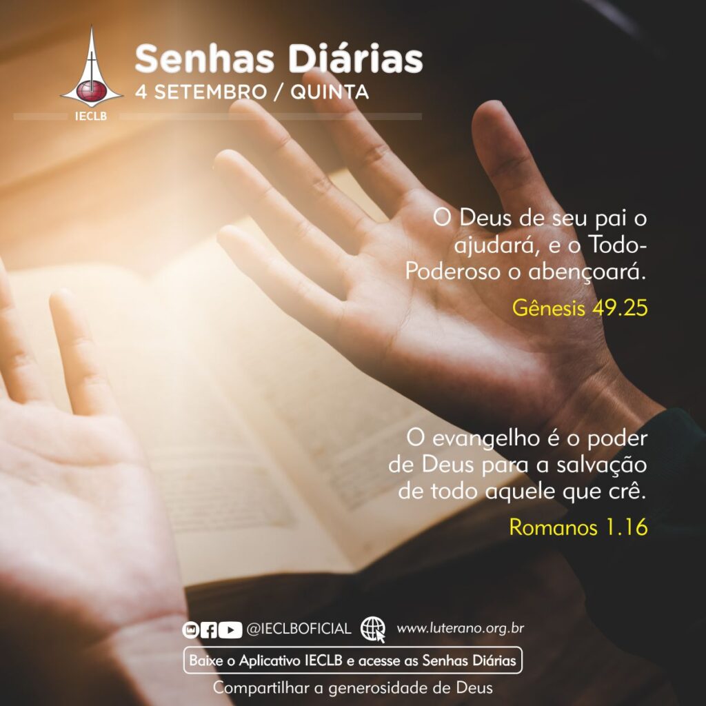 Senhas Diárias 04/09/2025
