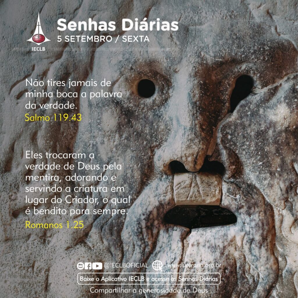 Senhas Diárias 05/09/2025