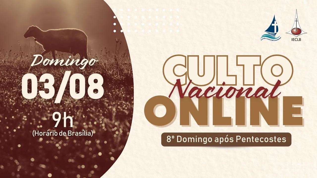 culto nacional online 03 08 2025