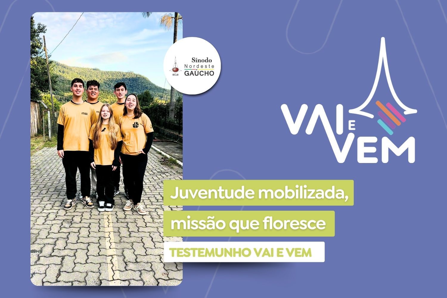 juventude mobilizada - missão que floresce