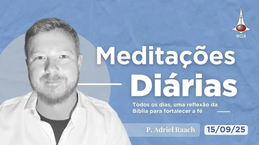 Capa do Video de Meditação Diária