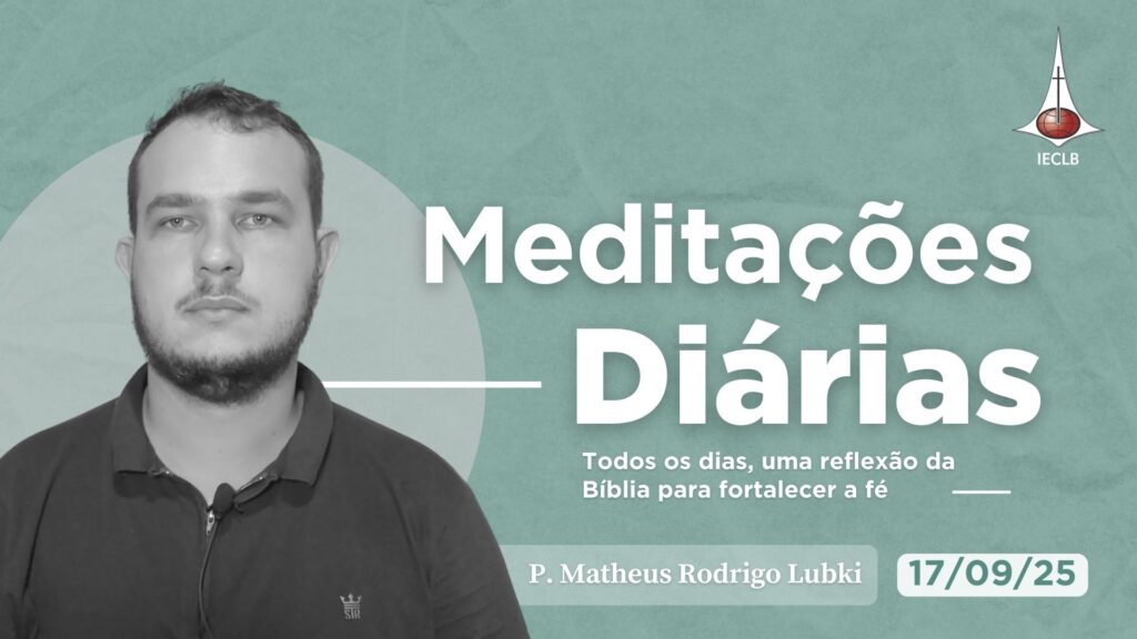 Capa do Video de Meditação Diária