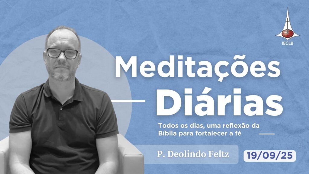 Capa do Video de Meditação Diária