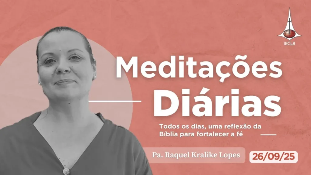 Capa do Video de Meditação Diária