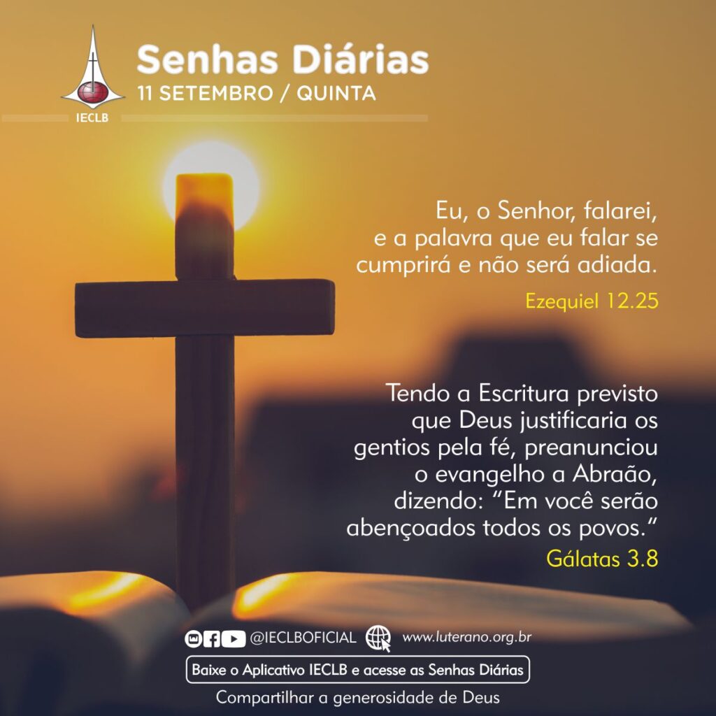 Senhas Diárias 11 09 2025