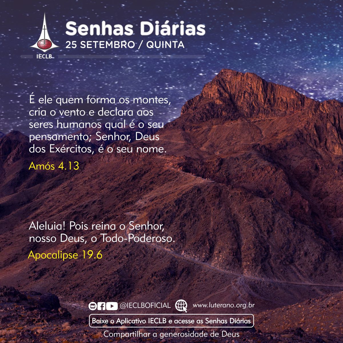 Senhas Diárias 25 09 2025