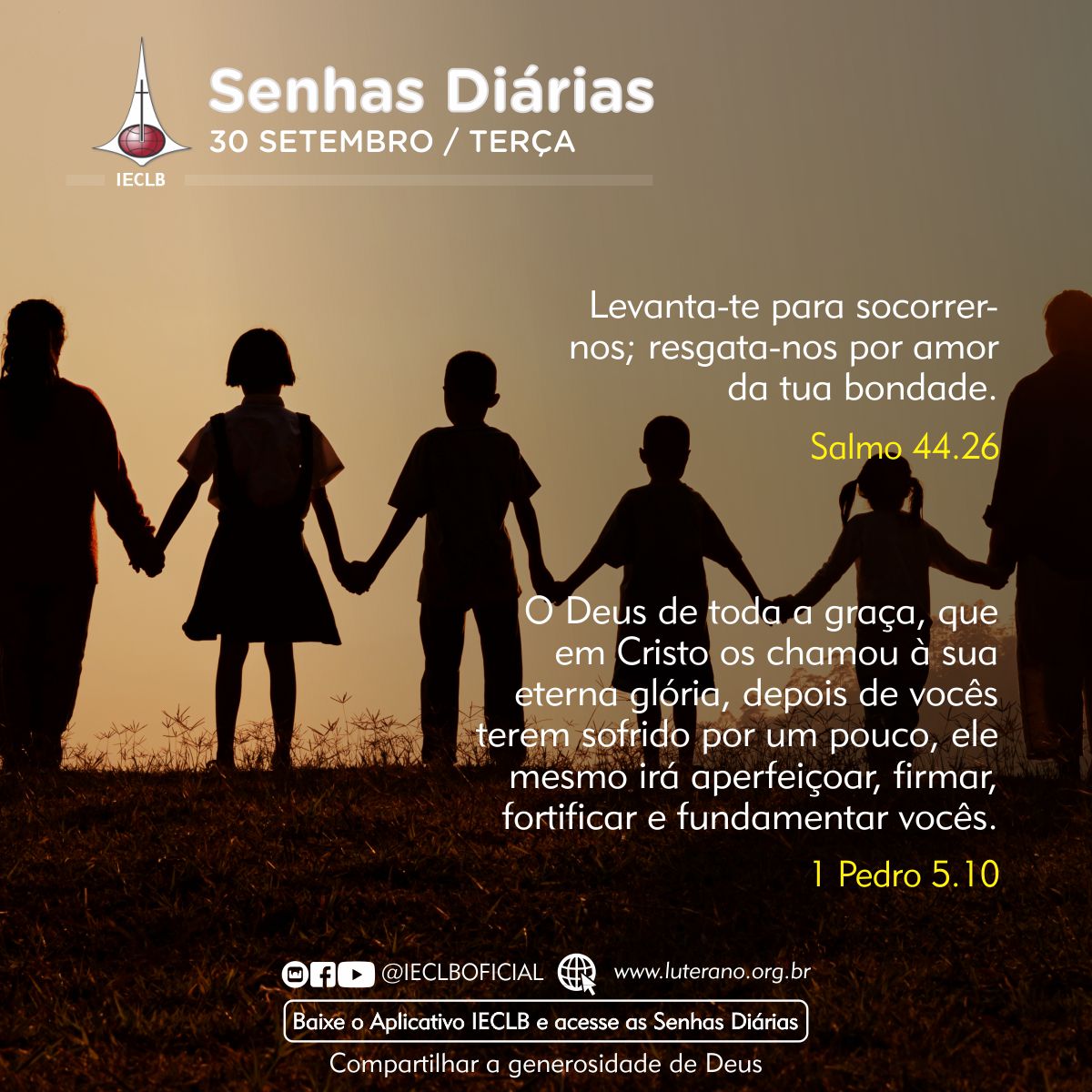 Senhas Diárias 30 09 2025