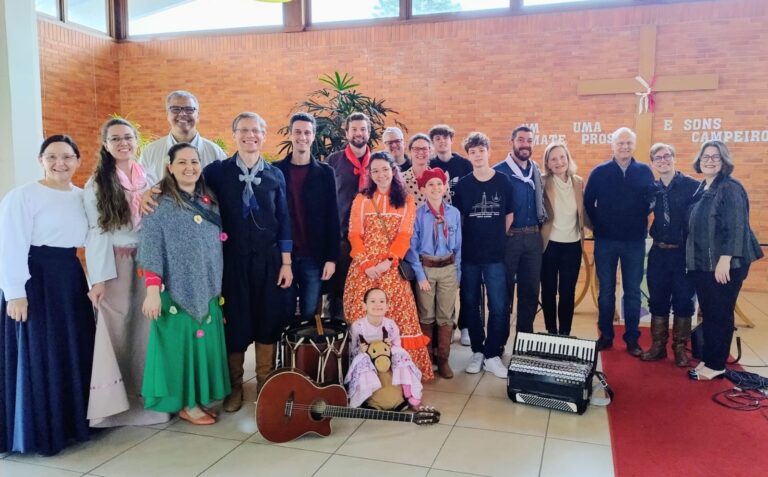 Culto Gaudério na São Lucas POA