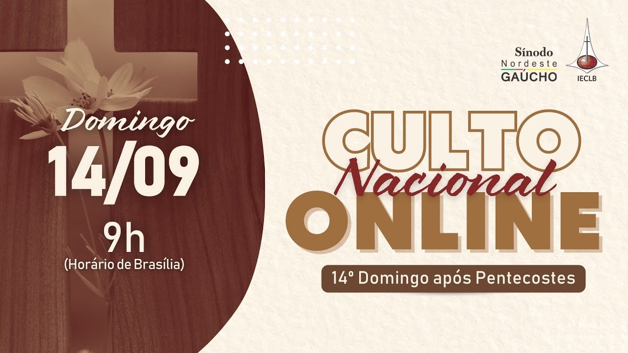 Culto nacional online 14 09 2025