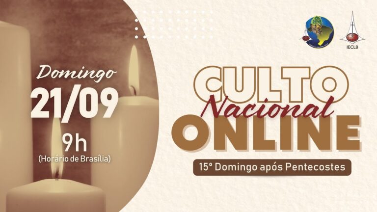 Culto nacional online 21 09 2025