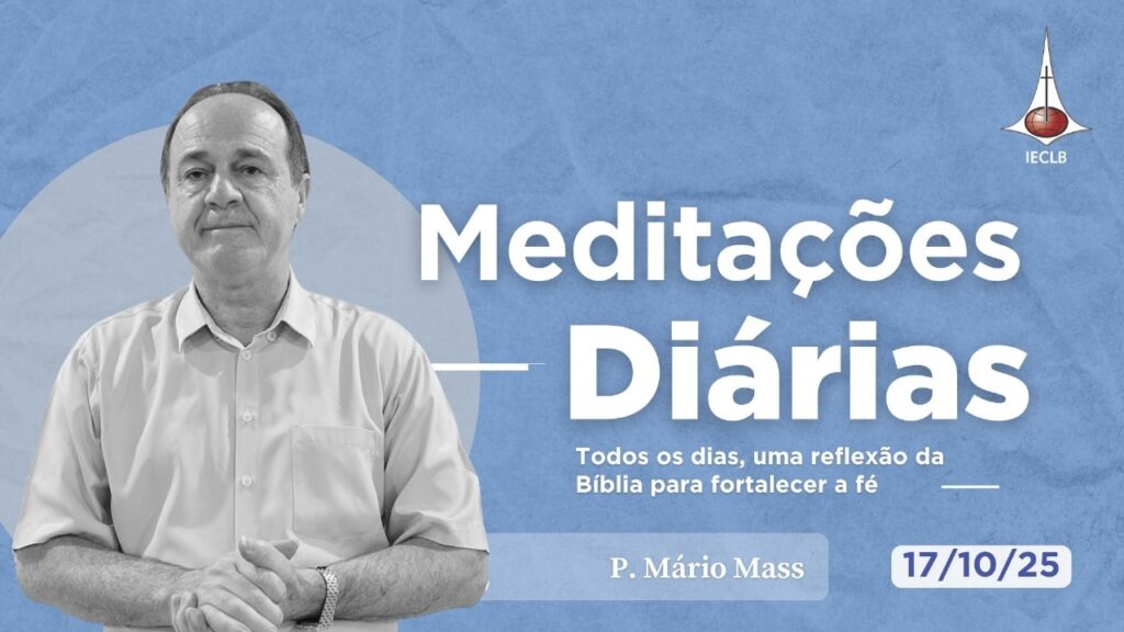 Capa do Video de Meditação Diária
