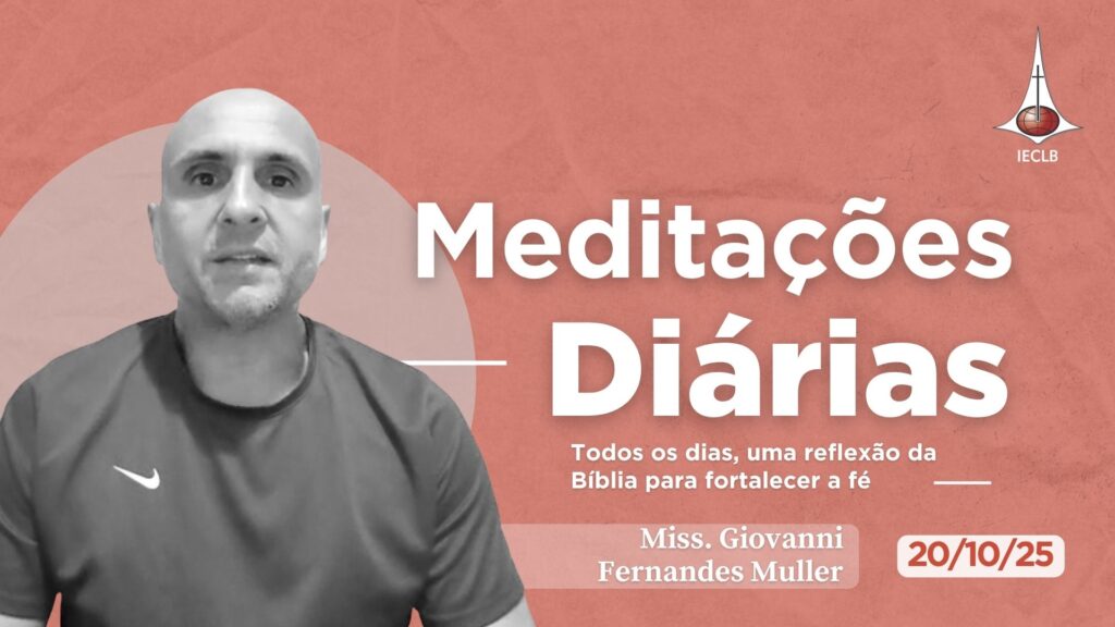 Capa do Video de Meditação Diária