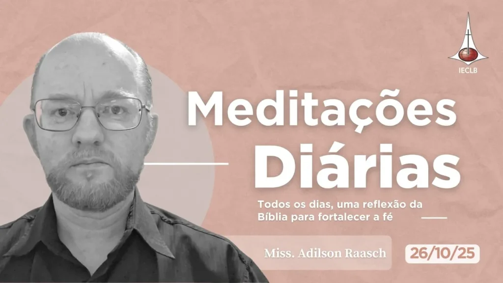 Capa do Video de Meditação Diária