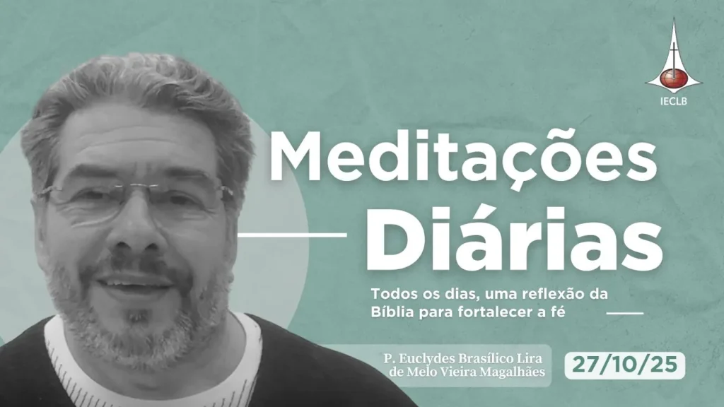 Capa do Video de Meditação Diária