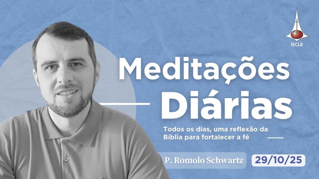 Capa do Video de Meditação Diária