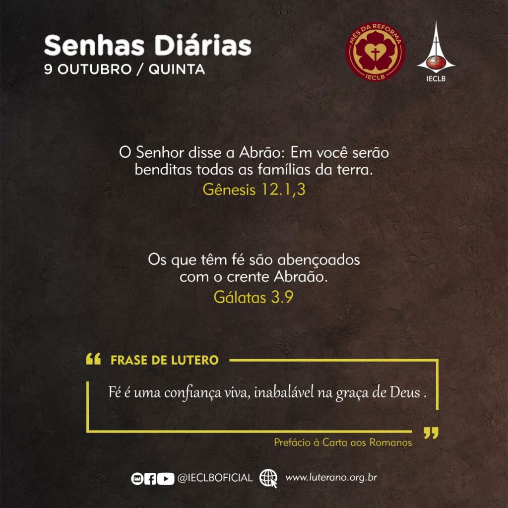 Senhas Diárias 09 10 2025