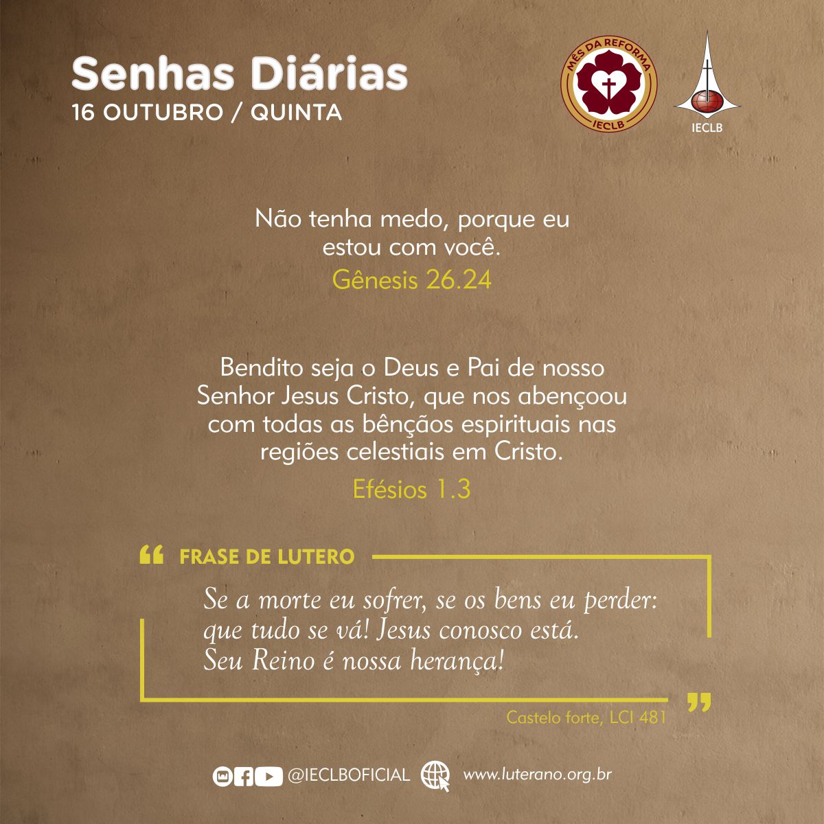 Senhas Diárias 16 10 2025