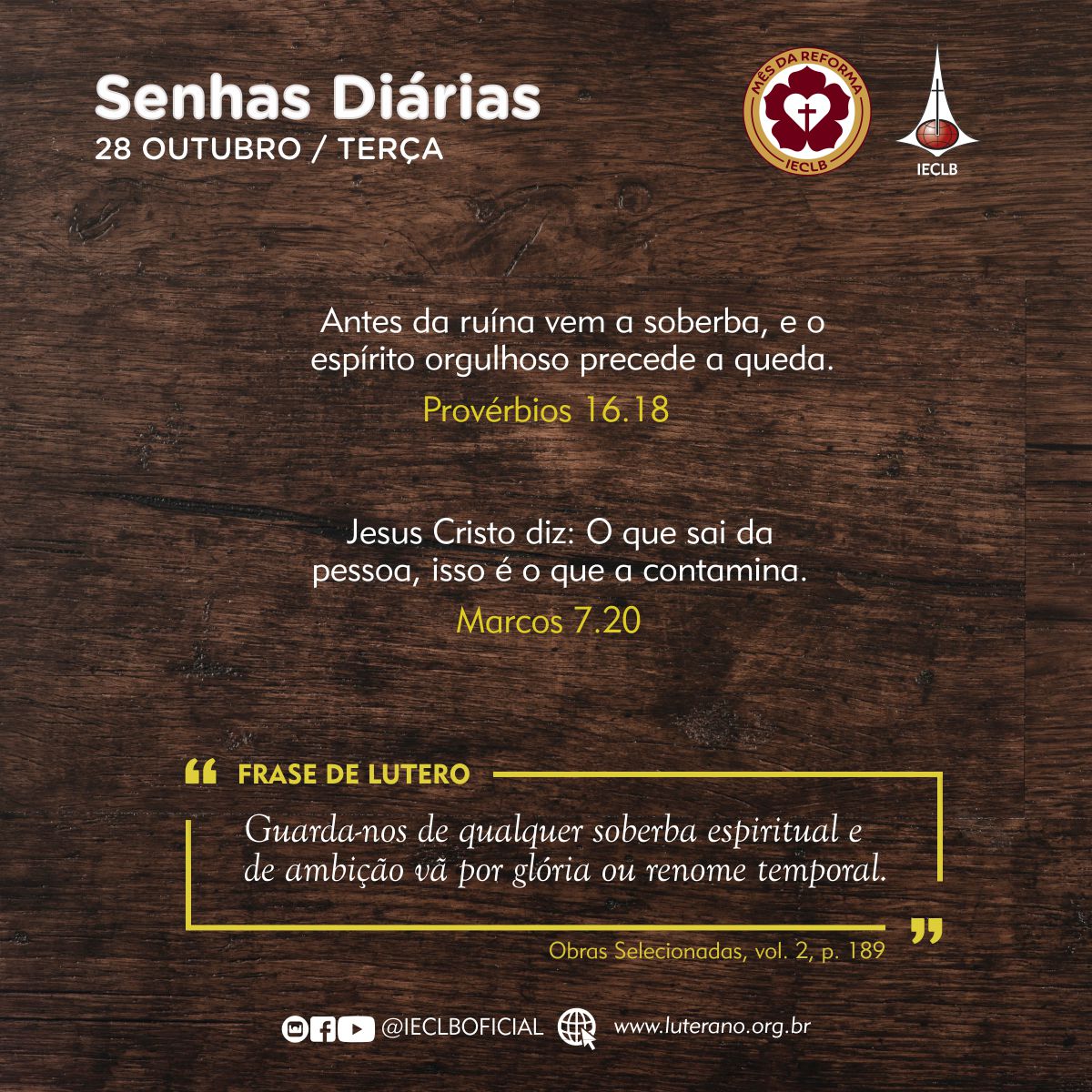 Senhas Diárias 28 10 2025