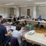 Comissão Livro de Canto da IECLB com presidencia e secretaria geral