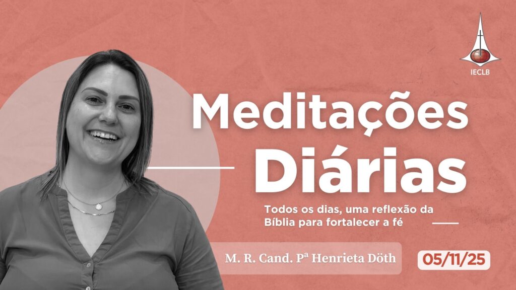 Capa do Video de Meditação Diária