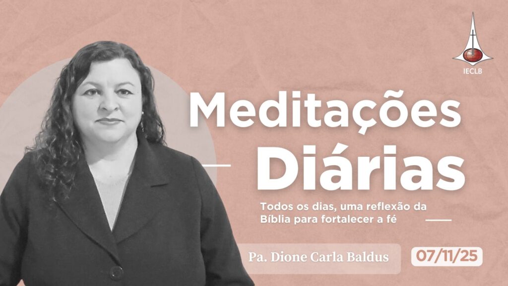 Capa do Video de Meditação Diária