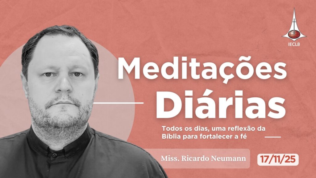 Capa do Video de Meditação Diária
