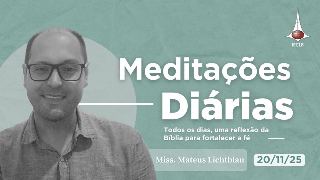 Capa do Video de Meditação Diária