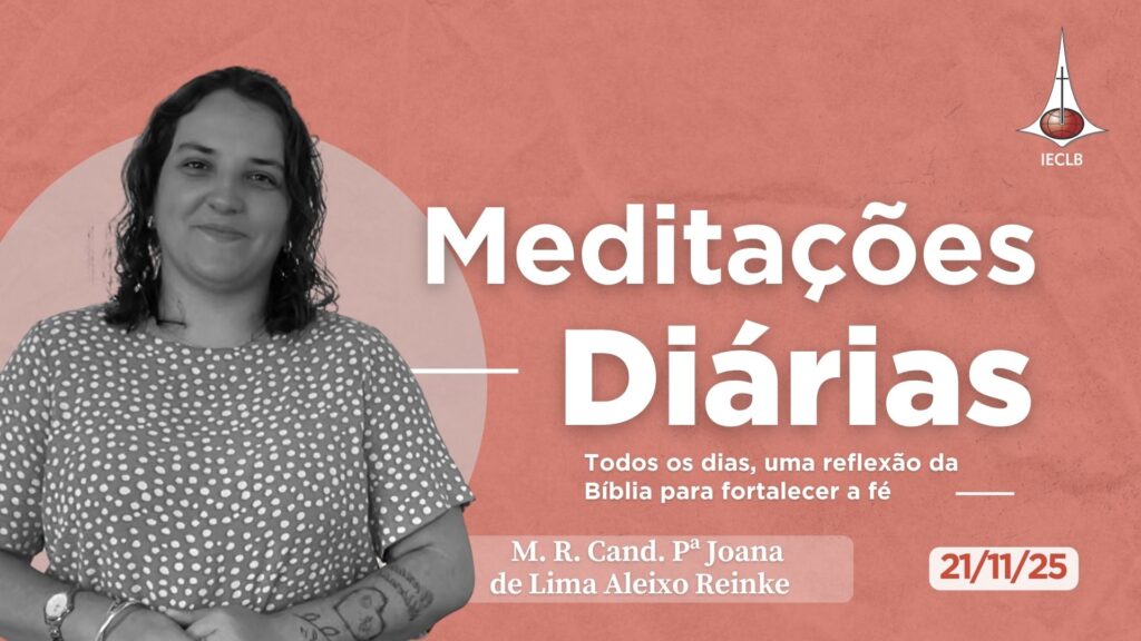 Capa do Video de Meditação Diária