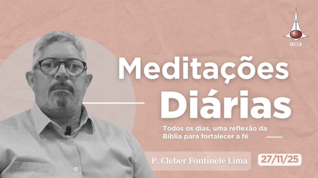 Capa do Video de Meditação Diária