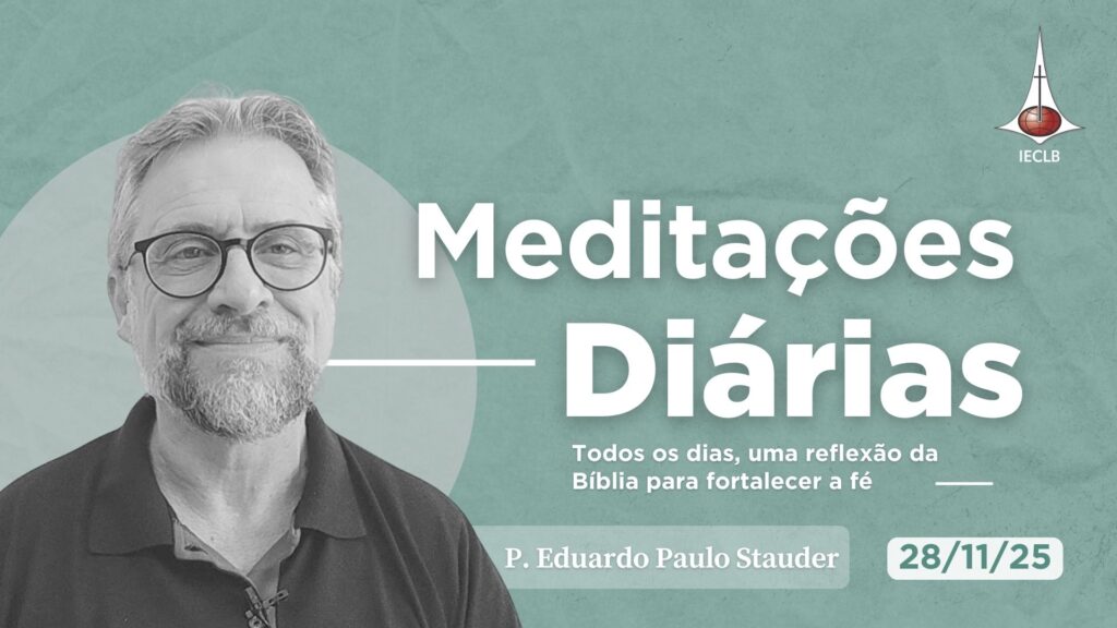 Capa do Video de Meditação Diária