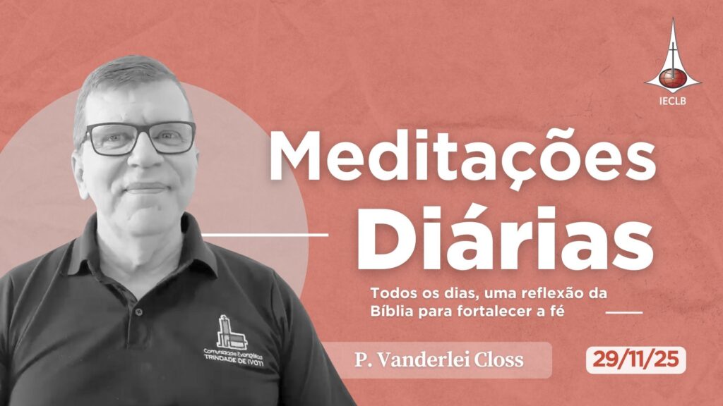 Capa do Video de Meditação Diária