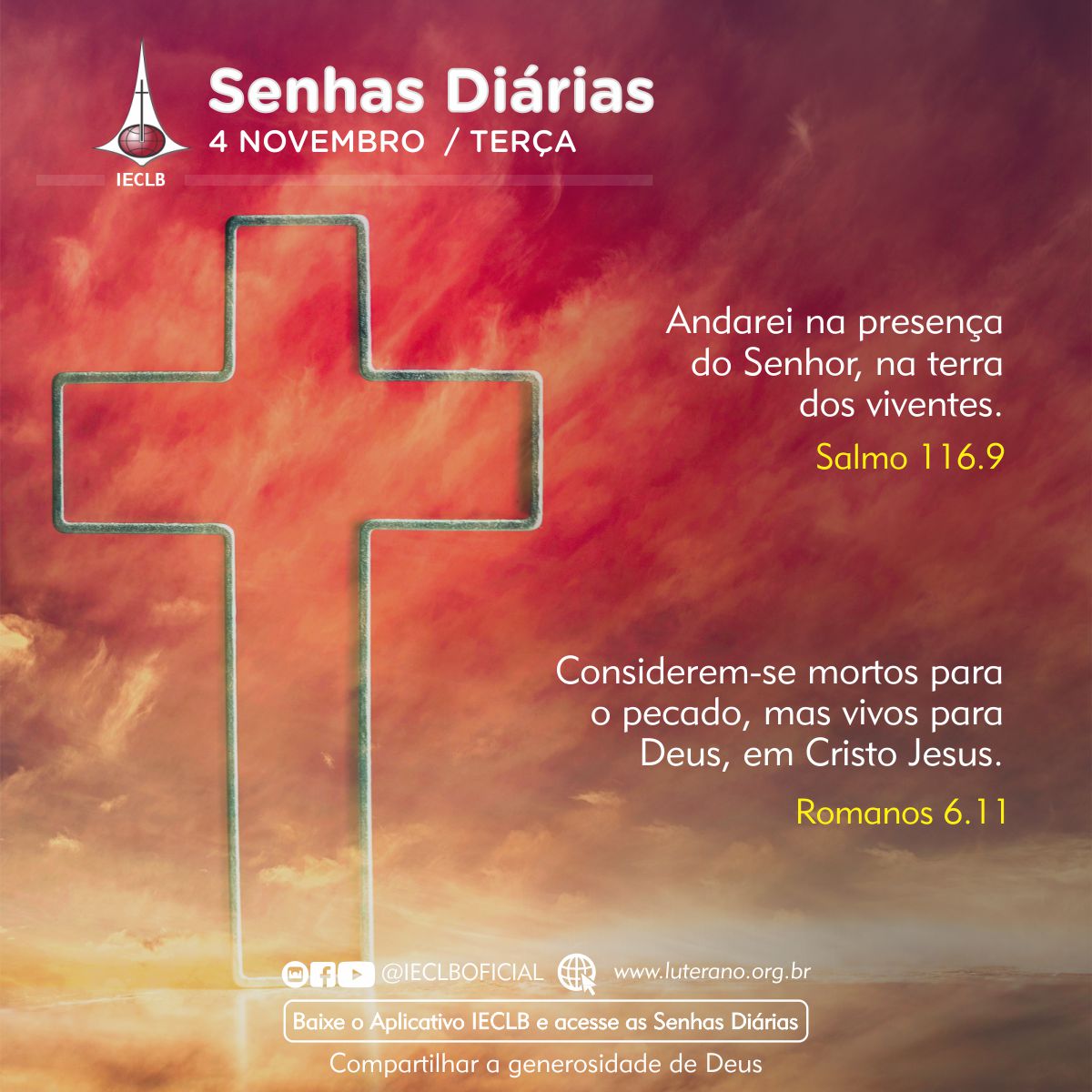 Senhas Diárias 04 11 2025