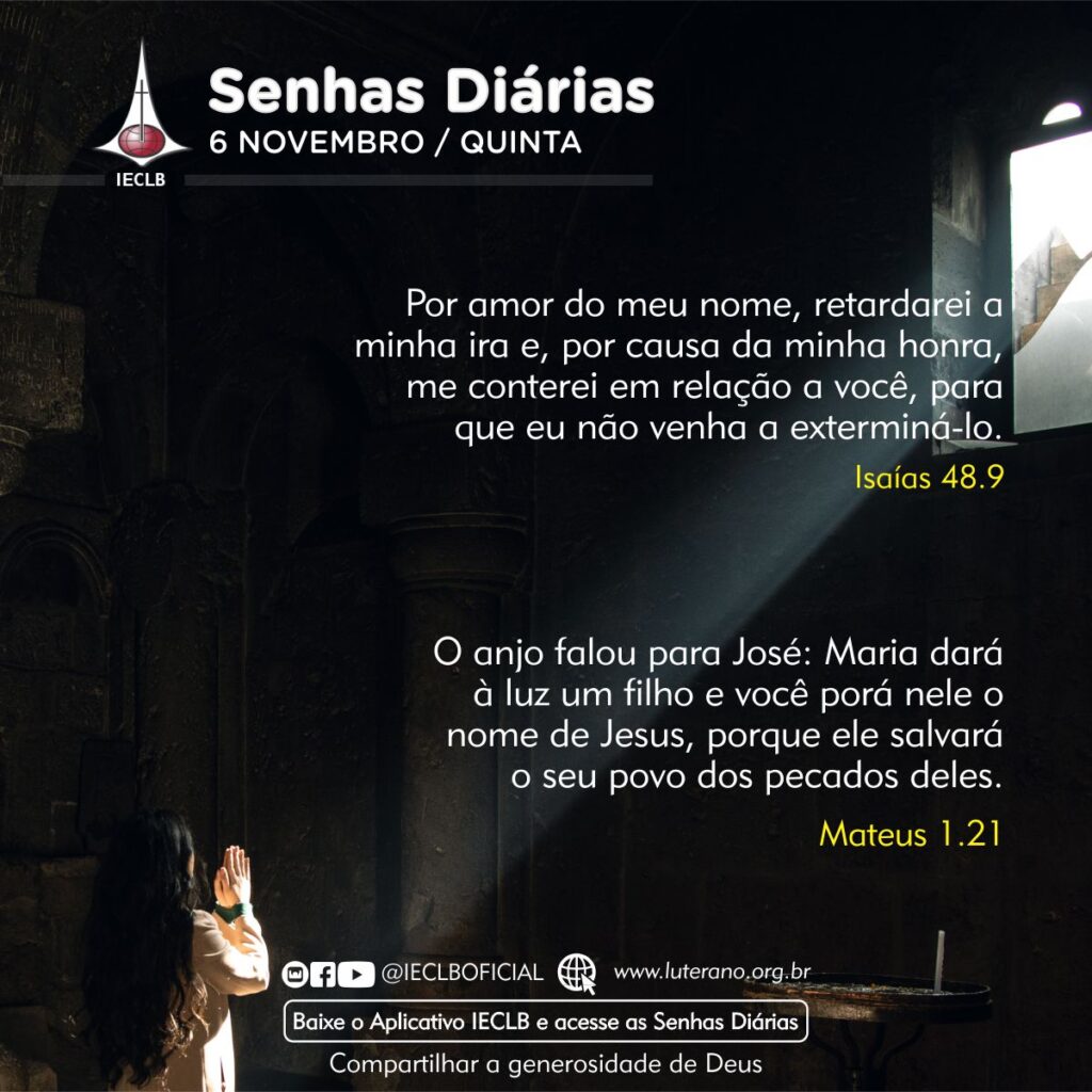 Senhas Diárias 06 11 2025