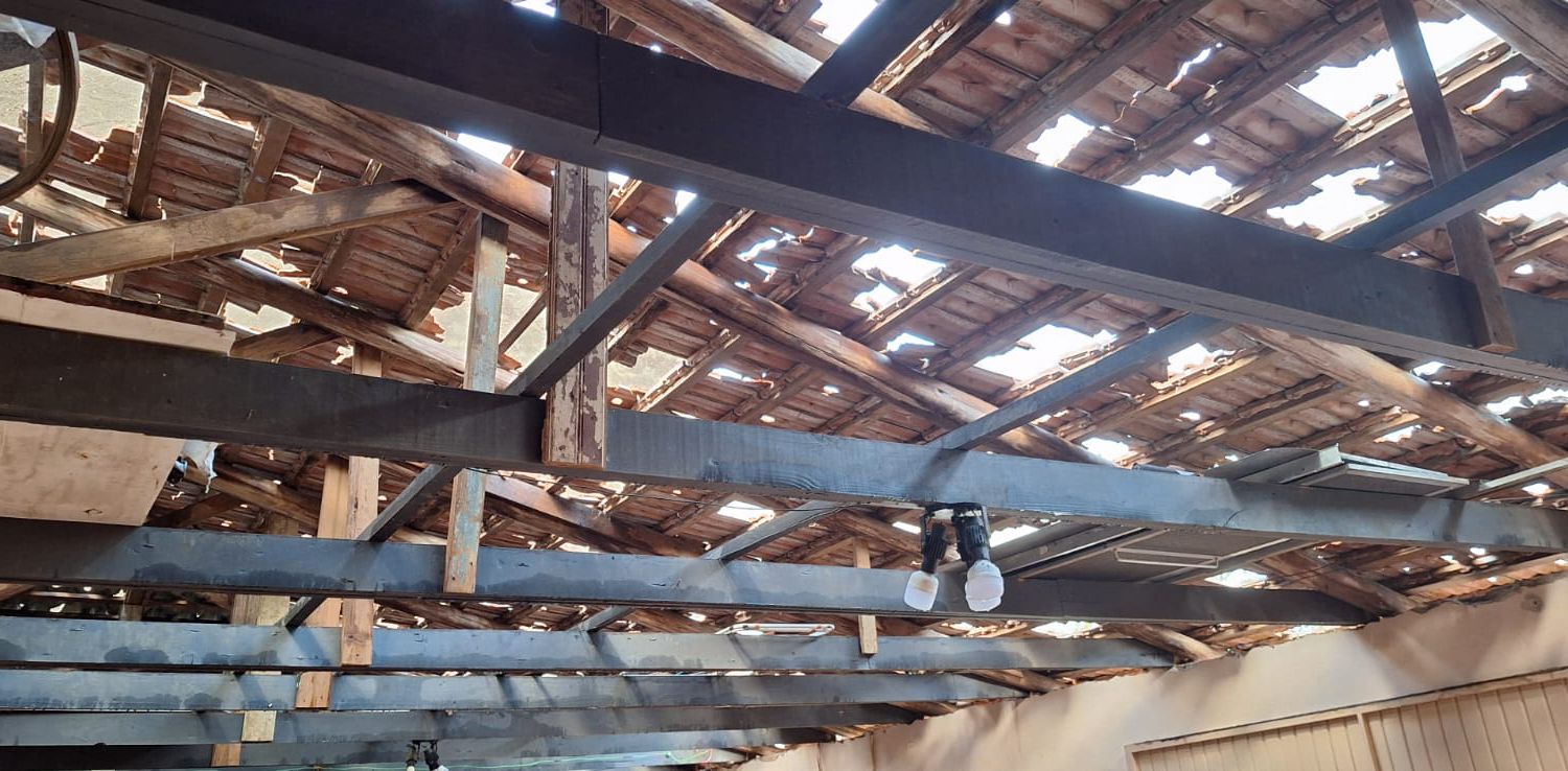 Granizo afeta Paróquia de Erechim