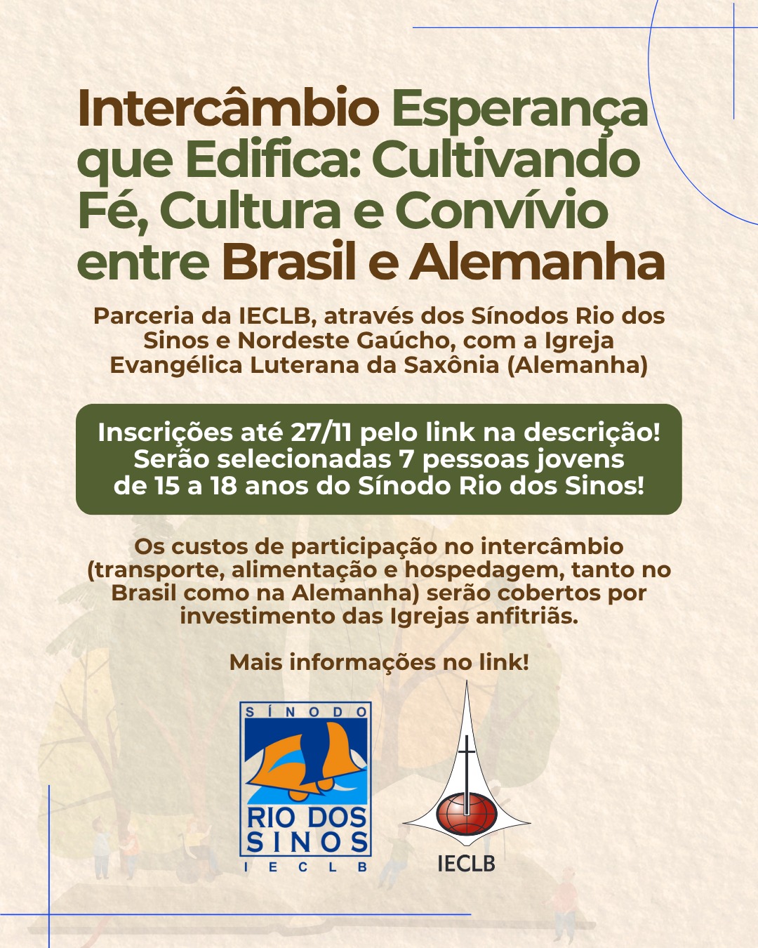 Oportunidades de intercâmbio