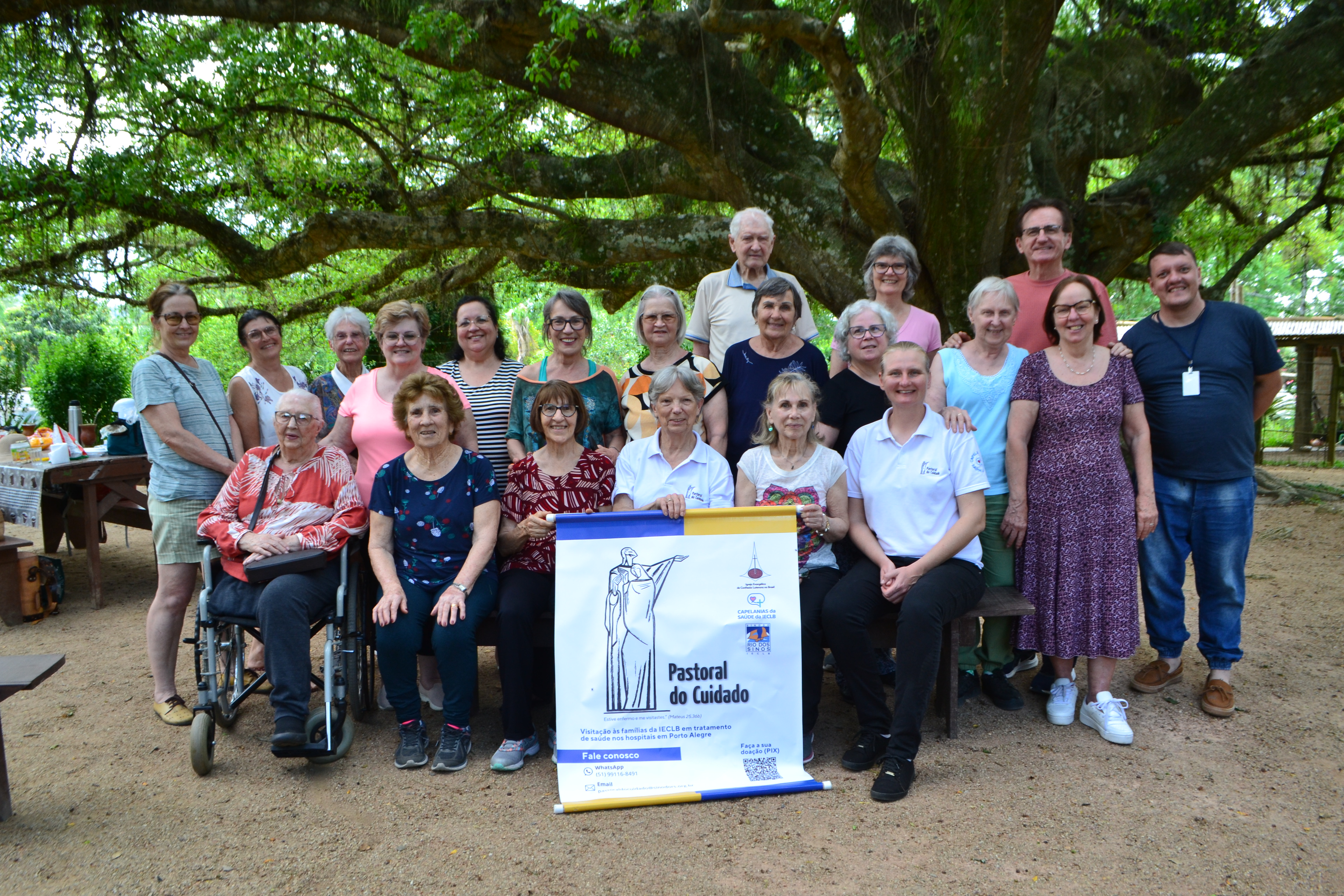Pessoas voluntárias da Pastoral