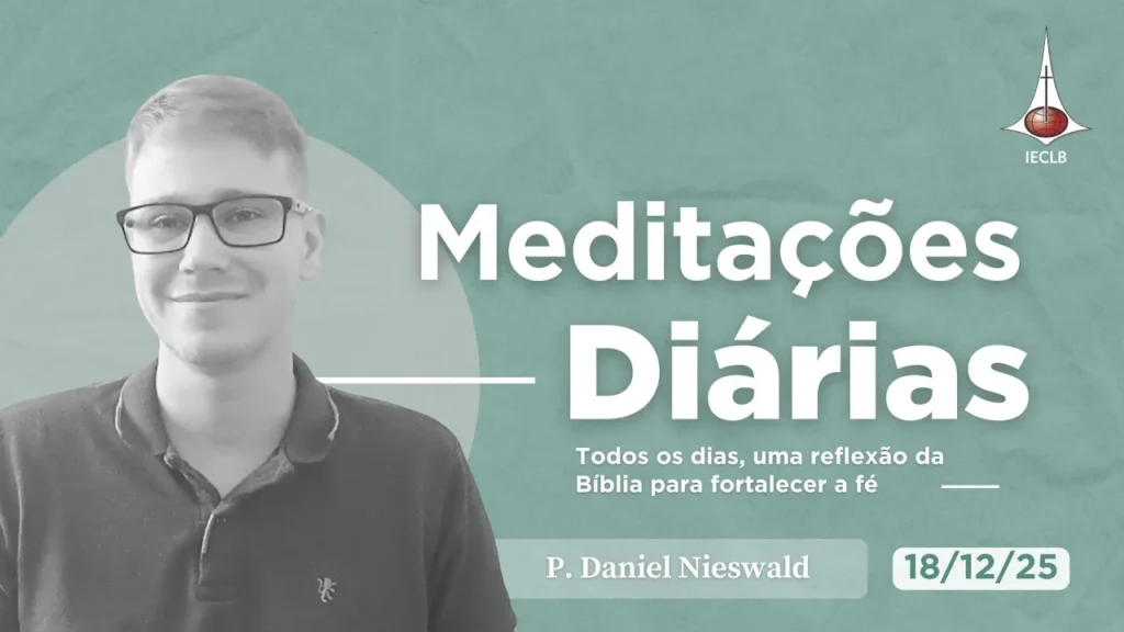Capa do Video de Meditação Diária