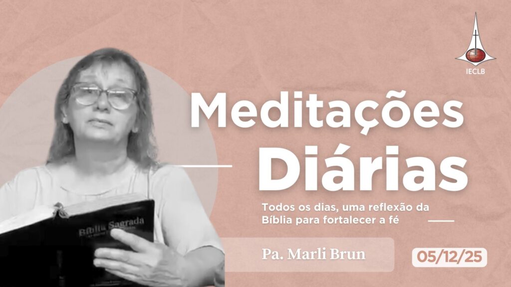Capa do Video de Meditação Diária