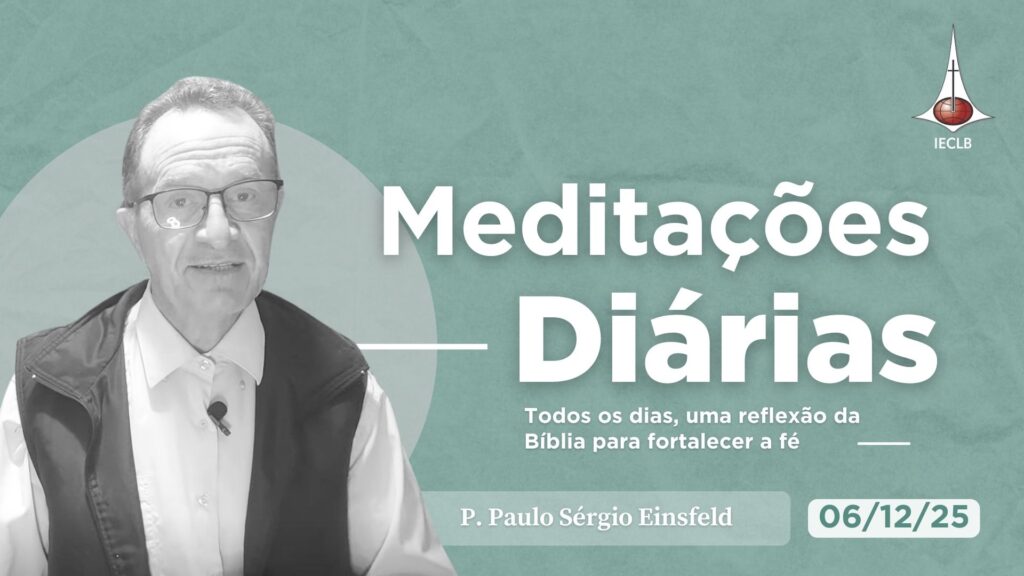 Capa do Video de Meditação Diária